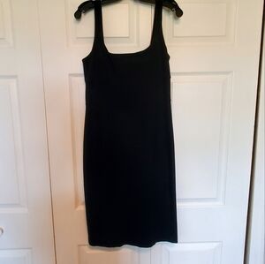 Diane Von Furstenberg Black Midi Dress